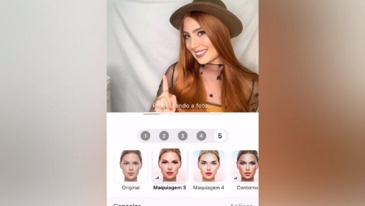 Mais do que transformações, o FaceApp agora possui ferramentas de embelezamento