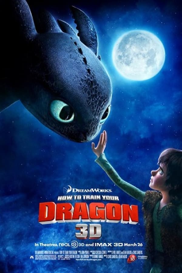 Poster do filme Como treinar o seu dragao