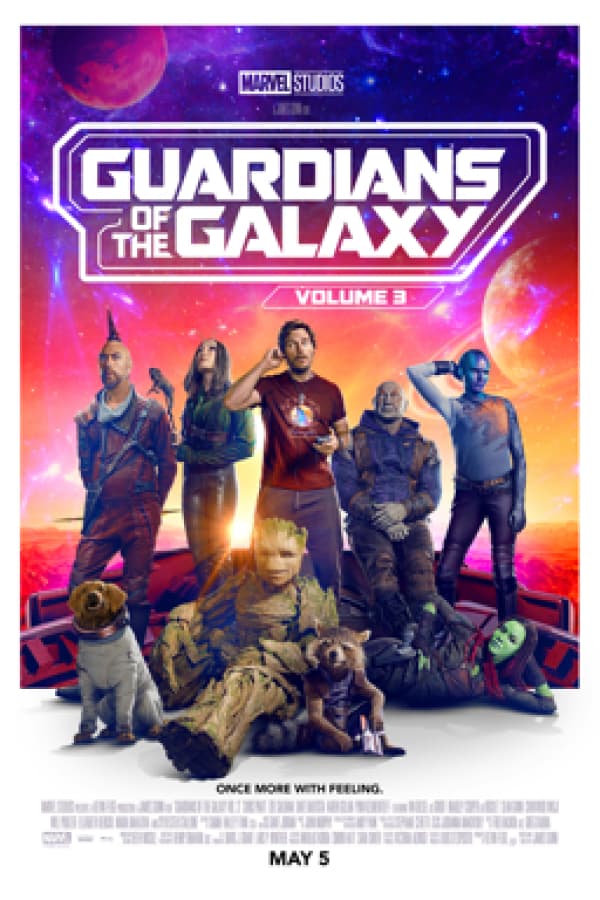 Poster do filme Guardiões da Galáxia Vol.3
