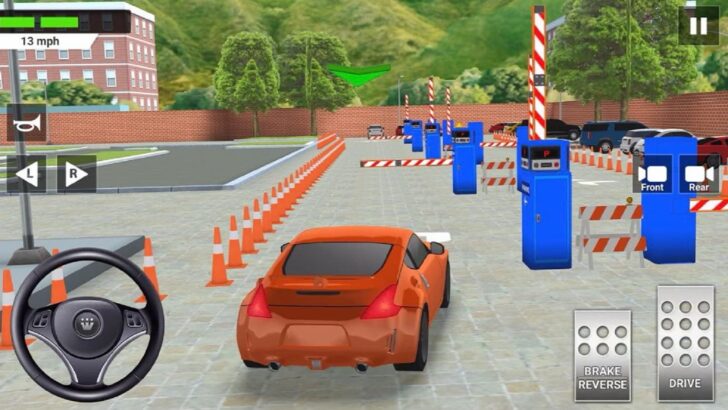 Simulador de Teste de Condução: Pratique balizas online com extremo realismo