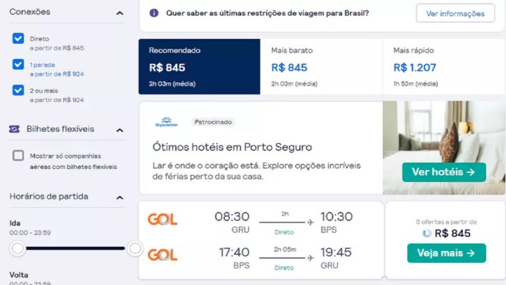 Skyscanner - Confira os melhores aplicativos para encontrar passagens aéreas mais baratas em 2022