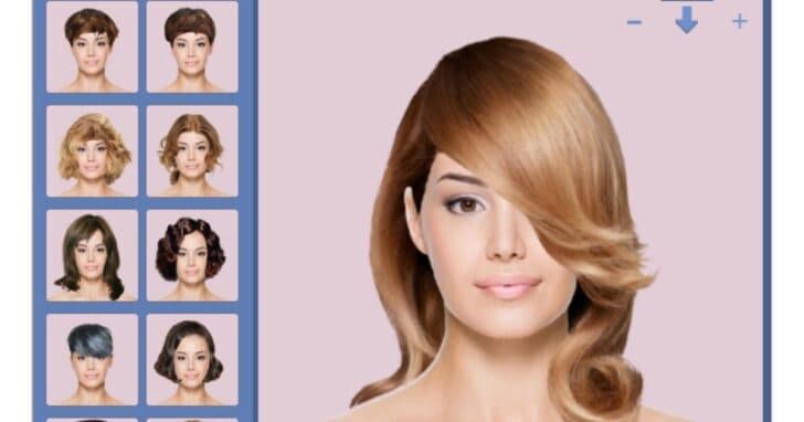 App para testar corte de cabelo