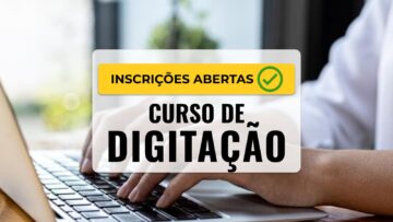 imagem destacada curso de digitação