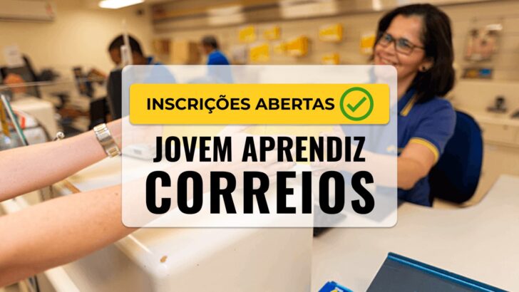 Jovem aprendiz Correios