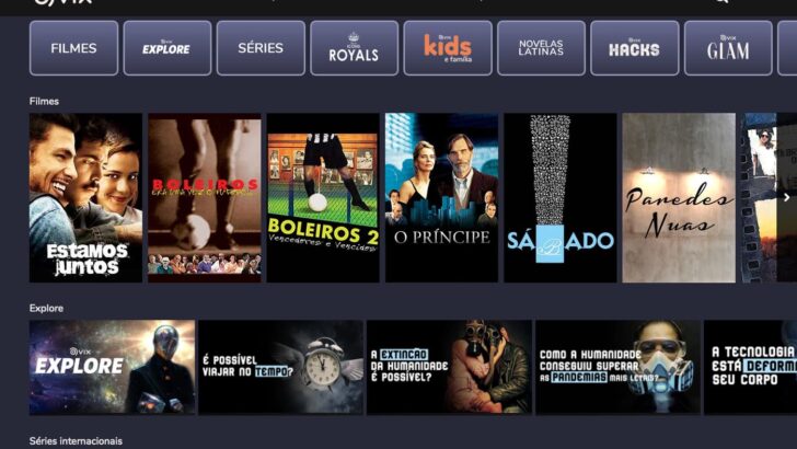 ViX aplicativo para assistir novelas